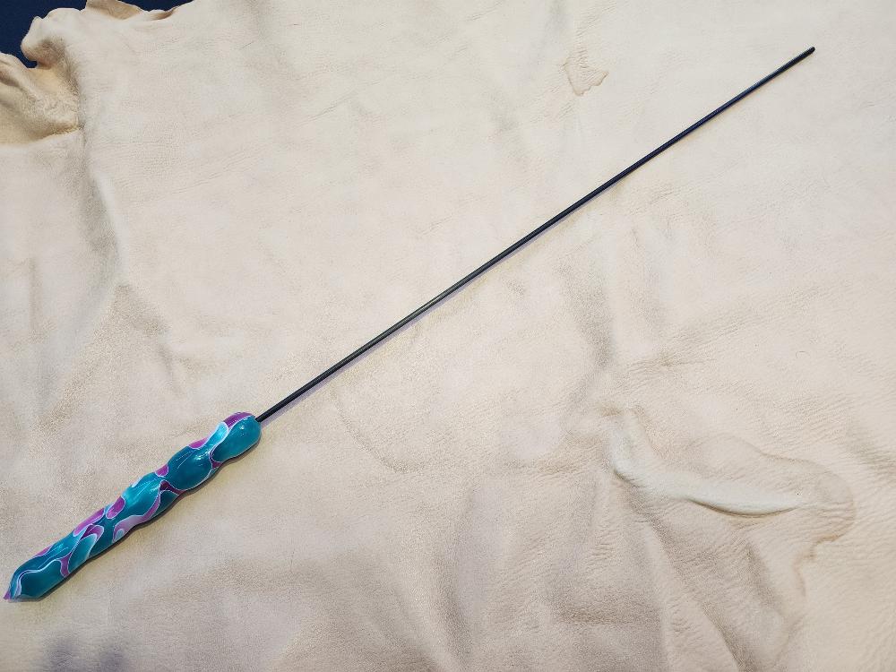 Evil stick - 20" with blue and pink handle